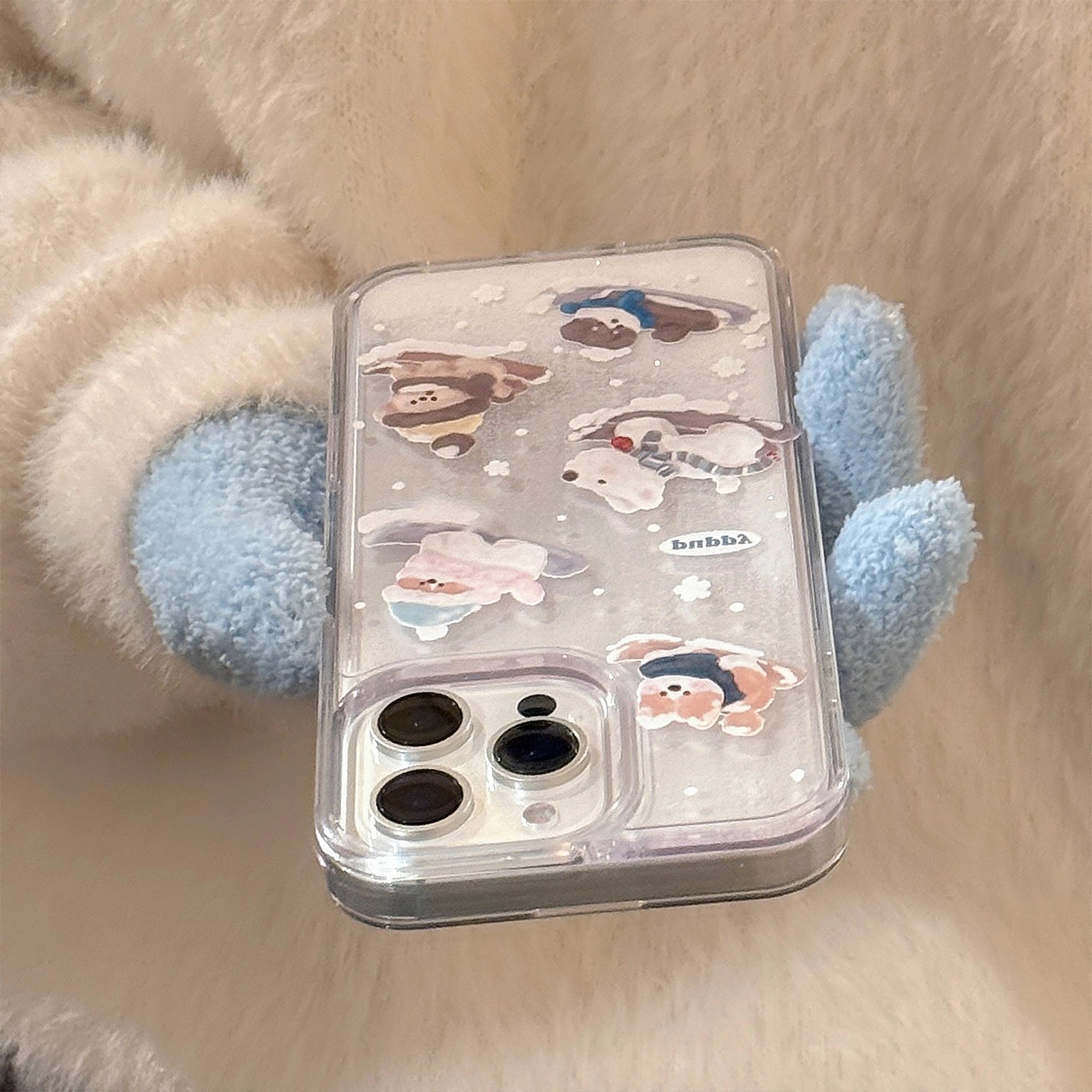 Skiing Pup - iPhone Case